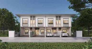 ทาวน์เฮ้าส์ 2 ชั้น โครงการ มบ.หมู่บ้านอารดาวิลล์ น่าป่า เมืองชลบุ