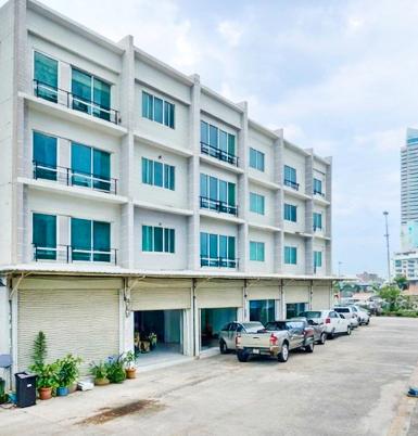 อาคารพาณิชย์ 4 ชั้น หลังมุม หลังกฟผ.สำนักงานใหญ่ MRT บางพลู 3 กม