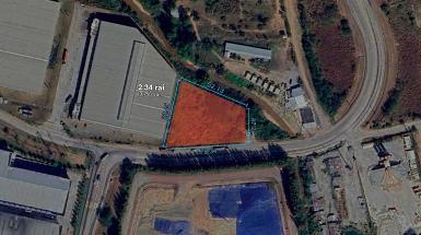 ขายที่ดินม่วงจุดขาว​ 2.34​ ไร่​ แหลมฉบัง​ บางละมุง​ ชลบุรี