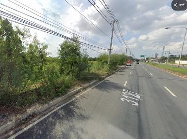 ขายที่ดินสี่ม่วงจุดขาบ46ไร่ย่านพานทองชลบุรีติดAmata Cityชลบุรี 