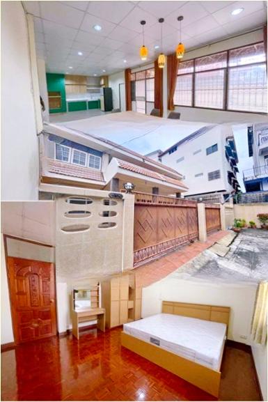 ใกล้เดอะมอลล์ ท่าพระ 6ห้อง จรัญ1-5 ให้เช่าบ้าน 2ชั้น MRTท่าพระ 4