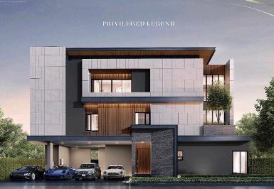 BH3880 ให้เช่าบ้านหรู Pool Villa 3 ชั้น พร้อมลิฟท์ THE HONOR