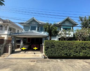 ขายบ้าน2ชั้น 61.7 ตรว อารียาชบา นวลจันทร์56 บิ้วอินทั้งหลัง เลียบ