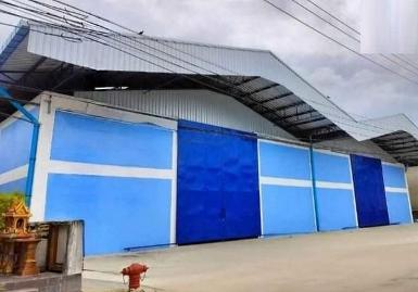 ให้เช่าโกดัง ซอยรุ่งโรจน์ แพรกษา 1,100 ตรม.ออฟฟิศ 2 ชั้น 