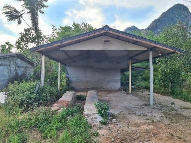 ขาย บ้านอาศัยตึกชั้นเดียว ถนนกระบี่ใหญ่ - บ้านโพธิ์เรียง เมืองกระ