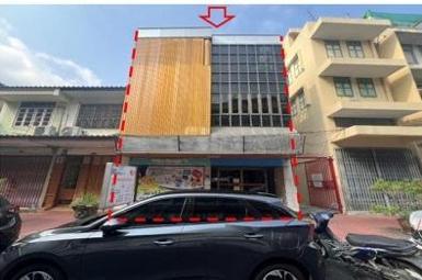 ขายอาคารพาณิชย์ 2 คูหา 3 ชั้น ถนนมังกร ย่านเยาวราช ใกล้วัดเทพศิริ