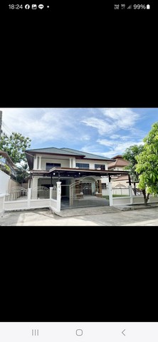 ขายบ้านเดี่ยว2ชั้นหลังใหญ่ หมู่บ้านสามมุขธานี หลังใหญ่ รีโนเวทให