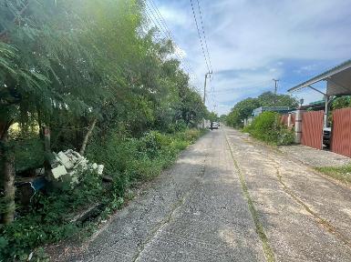 ขายที่ดิน 100 ตรว. ติดถนนคู้-คลองสิบ หนองจอก กรุงเทพมหานคร