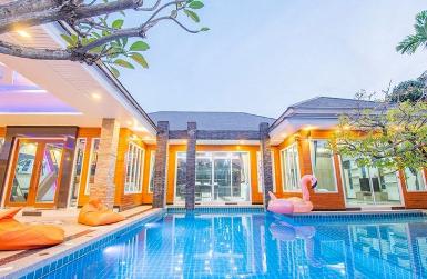 ขายบ้านพลูวิลล่าพัทยา หลังใหญ่ โซนห้วยใหญ่ บางละมุง ชลบุรี