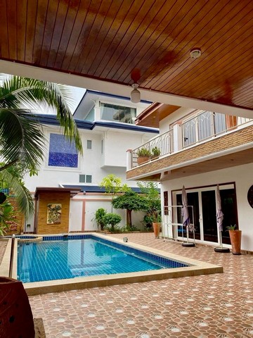 ปล่อยเช่าพูลวิลล่า &ndash; จอมเทียน พัทยา บ้านติดทะเล มีหาดส่วนตัว