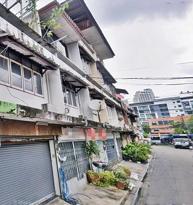 ตึกทำเลการค้า3ชั้นและชั้นดาดฟ้า ซ.อินทามระ51 ใกล้ MRTสุทธิสาร 5นา