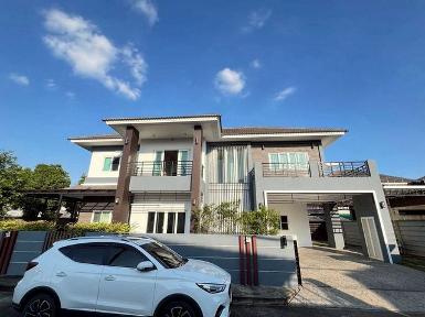 บ้านหรูหลังใหญ่ ขาย 7.8 ล้าน แสนสราญ2 (Mod Chic) หางดง พร้อมอยู่