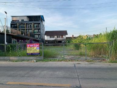 ขายที่ดินถมแล้ว 100 วา รามอินทรา 5 ใกล้เซ็นทรัลรามอินทรา สายสีช