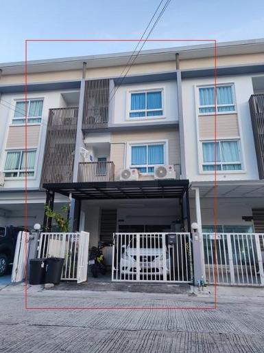 ให้เช่าทาวน์โฮม 3 ชั้น The Rich Biz Home สุขุมวิท105 ใกล้ MRT ศรี