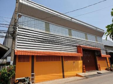 ให้เช่า โกดัง 430 ตรม มีออฟฟิศ บางกระดี่ ซ.19 แสมดำ 