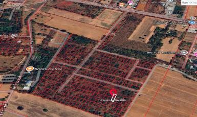 ขายที่ดินเปล่า ขนาด 67 ตร.ว. ใกล้เมืองโคราช ตำบลไชยมงคล 