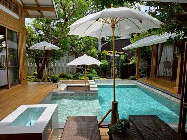 ขาย 20 ล้าน สไตล์รีสอร์ท เป็นส่วนตัว #เฟอร์นิเจอร์ครบ ทำ #Airbnb