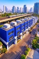  ให้เช่าอาคารพาณชิย์ 5ชั้น บน Skywalk ใหญ่มาก BTSปุณณวิถี 600ม.8น