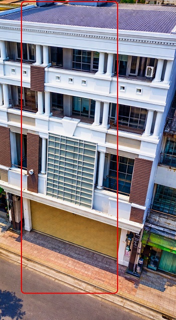 MRT พระราม 9 3 กม. ใกล้เดอะไนน์ พระราม 9 700 ม.ให้เช่าอาคาร 6 ชั้