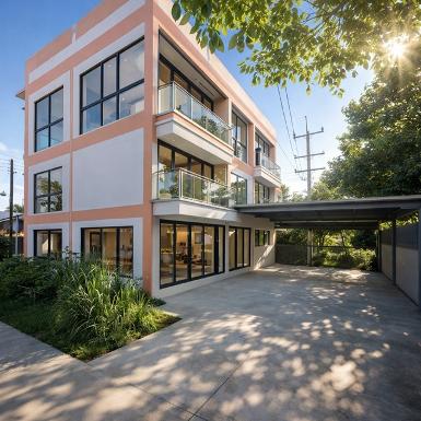 อาคาร 3 ชั้น 2 คูหา พัฒนานิคม ลพบุรี ซ.พัฒนานิคม 9-15 อาคารใหญ่ 2