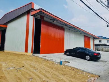 โกดังสร้างใหม่ให้เช่า ซอย ลาดพร้าว 91 รถใหญ่เข้าออกสะดวก 