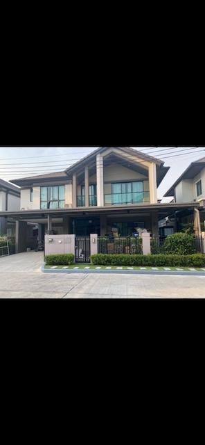 ให้เช่าบ้าน 2 ชั้น Bangkok Boulevard พระราม9 ใกล้ รร.นานาชาติ Bri