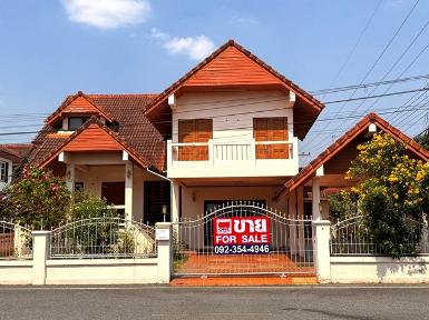  บ้านเดี่ยว 2 ชั้น หมู่บ้านรามนุช 9 อำเภอสัตหีบ จังหวัดชลบุรี 