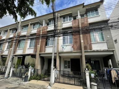 ขาย ทาวน์เฮ้าส์ 3 ชั้น ทาวน์พลัส ถนนประชาอุทิศ ทุ่งครุ กรุงเทพมหา