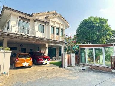 ให้เช่าบ้านเดี่ยว 2 ชั้น หมู่บ้านมัณฑนา เลค วัชรพล สุขาภิบาล 5