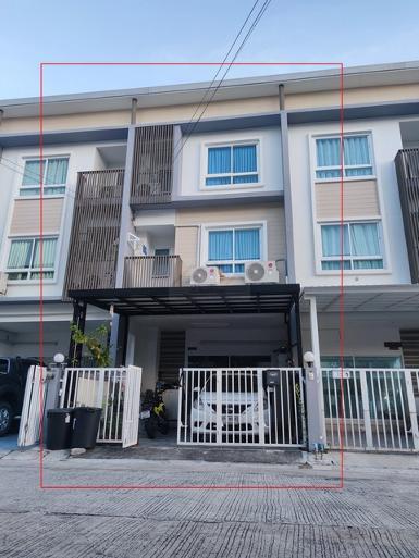 ให้เช่าทาวน์โฮม 3 ชั้น The Rich Biz Home สุขุมวิท105 ใกล้ MRT ศรี