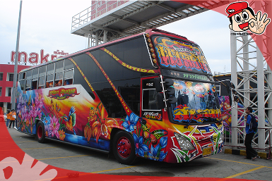 เช่ารถบัสพัดลม พร้อม เครื่องเสียง ไมล์ ไฟเธค ดูหนัง ฟังเพลง CD,DVD